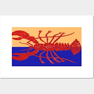 Lobster Horizontal Posters and Art